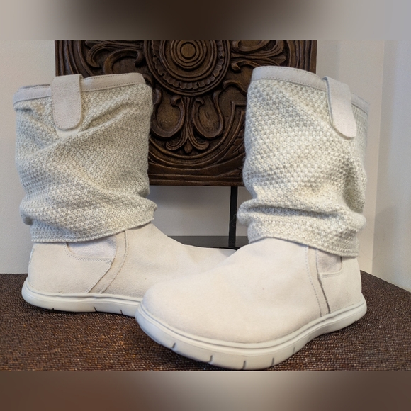 Tony Little Cheeks Designs Women's Grey Boots, NWOT - Picture 4 of 11